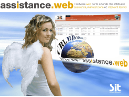 Presentazione Assistance.Web