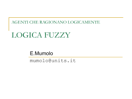 logica fuzzy - Università degli Studi di Trieste