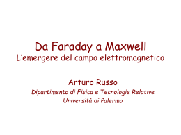 la teoria di campo di Faraday (, 4457 KB)