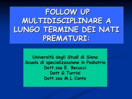 - Specializzazione Pediatria