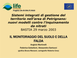 WP7 Presentazione Nitrati Bastia 29 marzo_Martinelli