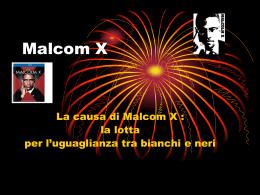MALCOM X Riccardo