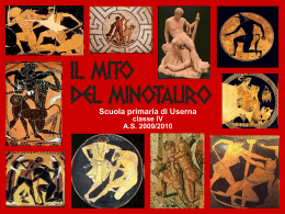il mito del minotauro - Secondo Circolo Città di Castello