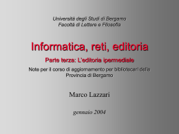 Lucidi - Università degli Studi di Bergamo