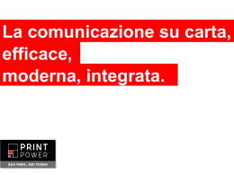 Che cos`è Print Power. I partner di Print Power Italy.