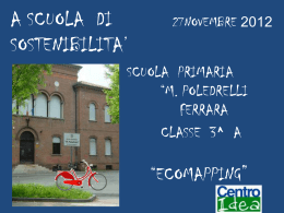Ecomapping scuola Poledrelli