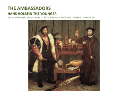 The ambassadors - Pontificio Collegio Gallio
