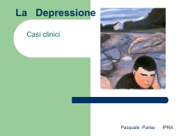 La Depressione - Dott. Pasquale Parise