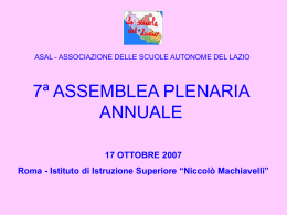 relazione annuale del Presidente Paolo Mazzoli