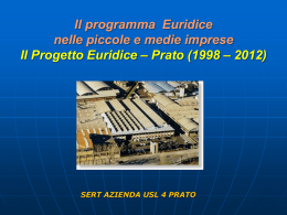 il progetto Euridice-Prato