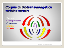 Corpus di Biotransenergetica