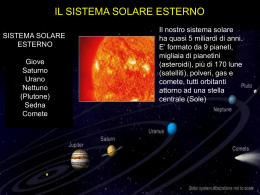 Il Sistema Solare Es.. - IIS Cartesio Luxemburg