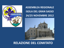 Diapositiva 1 - Agesci Abruzzo