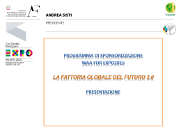 Andrea Sisti - Presentazione progetto_di_sponsorizzazione