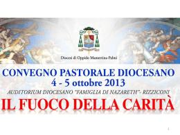 CARITAS DIOCESANA Convegno Pastorale Diocesano