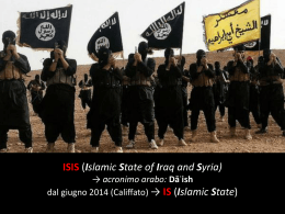 Isis storia - classe 5asia