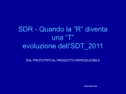 Evoluzione del SDT