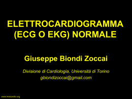 ECG NORMALE - metcardio.org