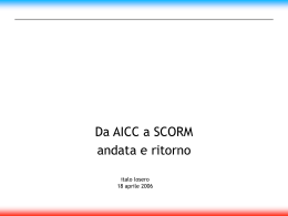 Aicc  Scorm - e-fad