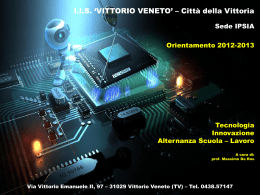 powerpoint_ipsia - IIS "Vittorio Veneto" Città della Vittoria