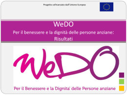 WeDO for the Wellbeing and Dignity of Older people