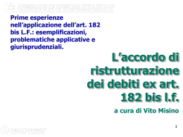file ppt - Associazione Concorsualisti Verona
