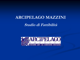 Diapositiva 1 - Arcipelago Mazzini