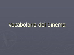 Vocabolario del Cinema
