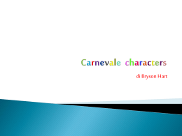 Carnevale characters