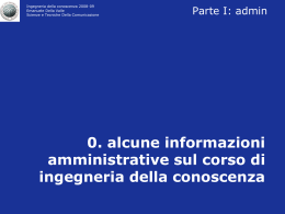 Informazioni Amministrative