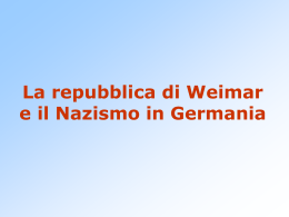 La “prima repubblica” in Italia