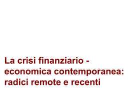 14 Crisi economica