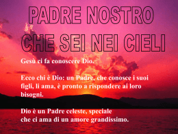 Padre Nostro – 2011/2012