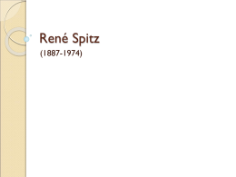 René Spitz - Dipartimento di Scienze Politiche e Sociali