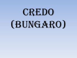 CREDO (Bungaro)