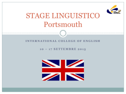 scarica le slide presentazione stage linguistico 2015