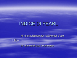 INDICE DI PEARL