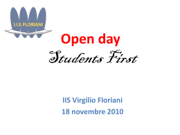 Students First - Virgilio Floriani