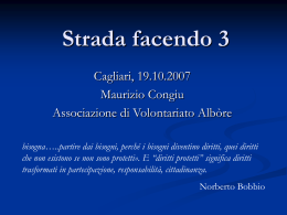 STRADA FACENDO 3 -Cagliari, 19-20-21 ottobre 2007