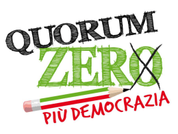 Diapositiva 1 - Quorum Zero e Più Democrazia