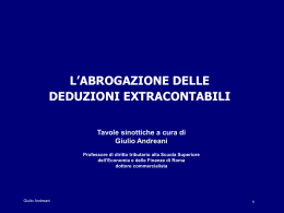 Andreani - Eccedenze extracontabili 17.01.08