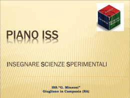 PIANO ISS - Delivery Unit Campania