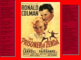 1937- The prisoner of Zenda (John