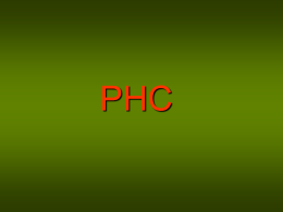 PHC - Medici con l`Africa