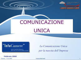 Presentazione di PowerPoint - Camera di Commercio di Catania