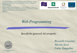 Modulo di Programmazione - Università degli Studi di Brescia