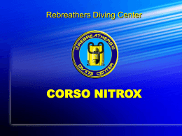 Scarica documento - Rebreathers Diving Center