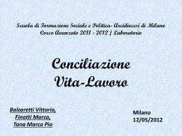 Balzaretti Finotti Tana - Scuola di formazione sociale e politica per