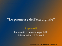 Le promesse dell`era digitale