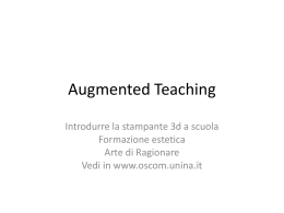 Augmented Teaching - ClementinaGily.it